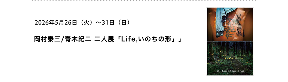 PICTORICO SHOP&GALLERY 岡村泰三/青木紀二 二人展 「Life,いのちの形」